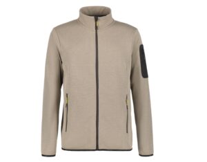 Icepeak BREDSTEDT MIDLAYER GREY beige vest voor heren