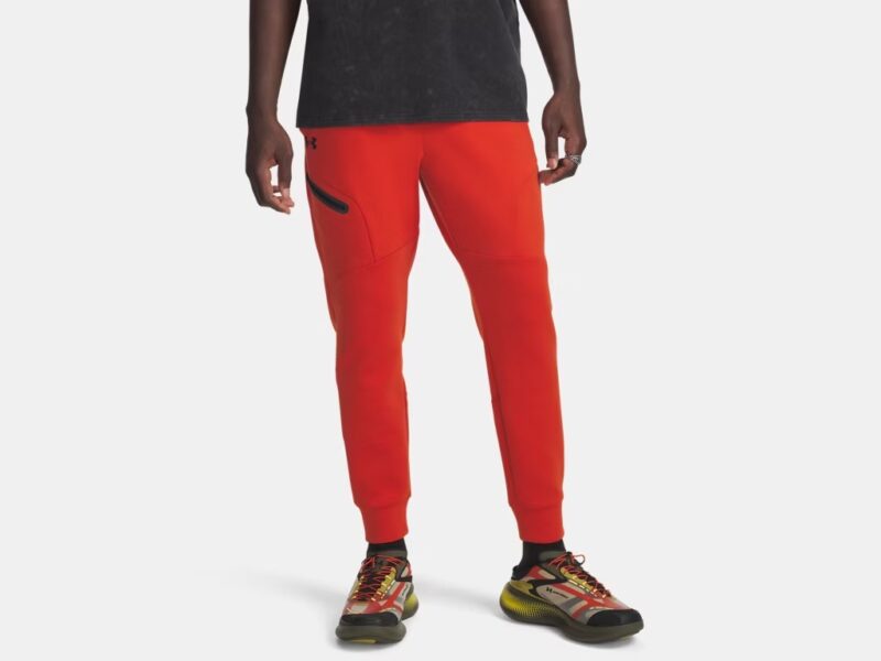 UnderArmour UA UNSTOPPABLE FLEECE JOGGER oranje voor heren