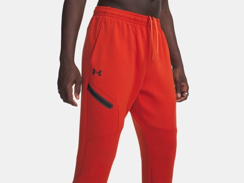UnderArmour UA UNSTOPPABLE FLEECE JOGGER oranje voor heren - Afbeelding 2