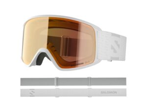 Salomon GOGGLES FORCE PHOTO White/All w Red skibril