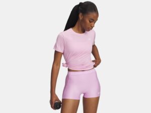 Under Armour TECH SSC - TWIST - BLK t-shirt voor dames