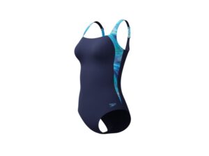 Speedo PRINT LUNA LUSTRE 1P NAV/BLU badpak voor vrouwen